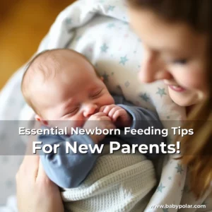 Artistic representation for Essential Newborn Feeding Tips For New Parents!