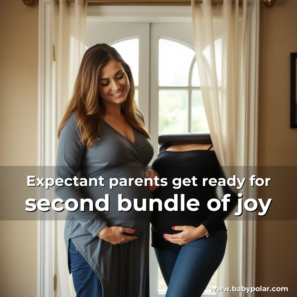 Artistic representation for Expectant parents get ready for second bundle of joy