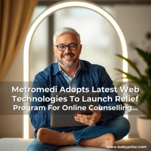 Artistic representation for Metromedi Adopts Latest Web Technologies To Launch Relief Program For Online Counselling And Nutraceutical Products!