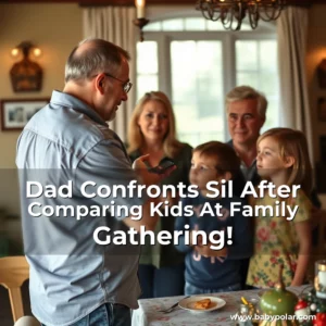Artistic representation for Dad Confronts Sil After Comparing Kids At Family Gathering!