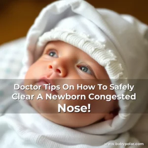 Artistic representation for Doctor Tips On How To Safely Clear A Newborn Congested Nose!