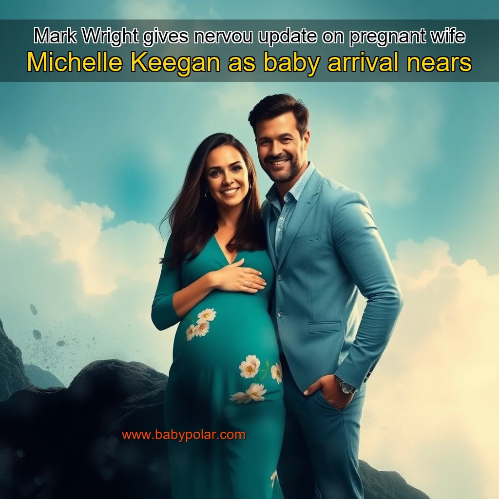 Artistic representation for Mark Wright gives nervou update on pregnant wife Michelle Keegan as baby arrival nears