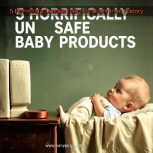 Artistic representation for 5 Horrifically Unsafe Baby Products from History