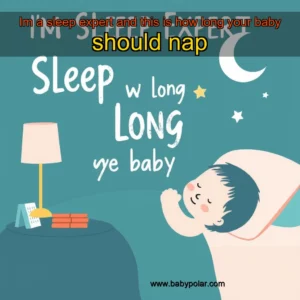 Artistic representation for Im a sleep expert and this is how long your baby should nap