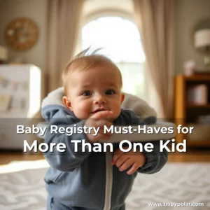 Artistic representation for Baby Registry Must-Haves for More Than One Kid