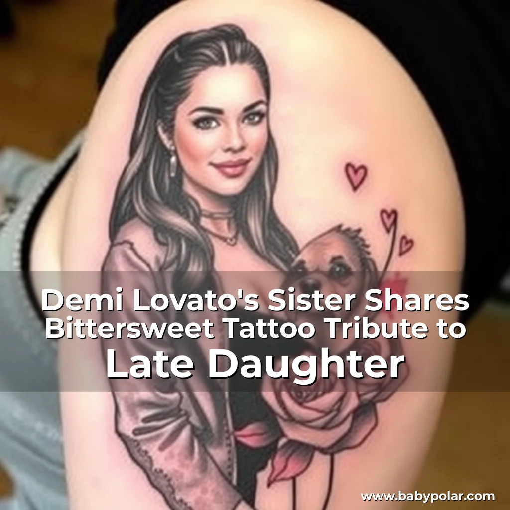 Artistic representation for Demi Lovato's Sister Shares Bittersweet Tattoo Tribute to Late Daughter