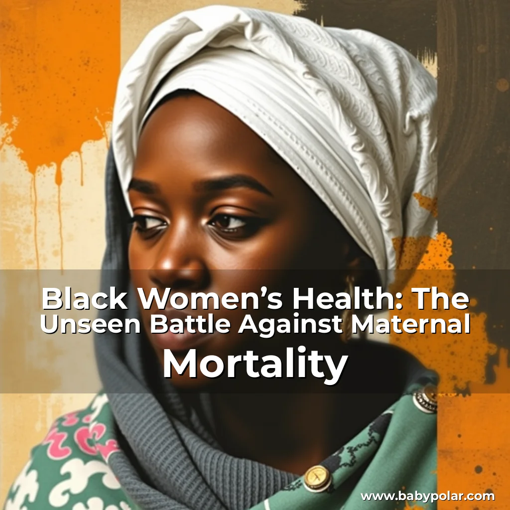 Artistic representation for Black Women’s Health: The Unseen Battle Against Maternal Mortality