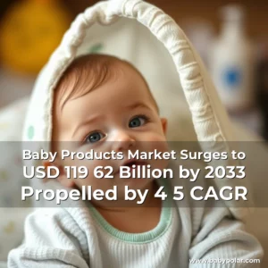 Artistic representation for Baby Products Market Surges to USD 119 62 Billion by 2033 Propelled by 4 5 CAGR