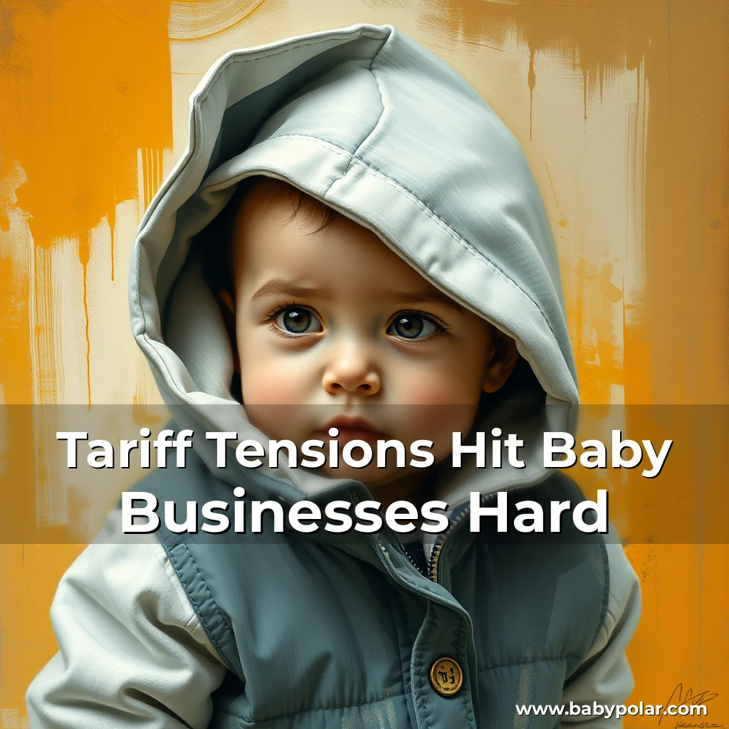 Artistic representation for Tariff Tensions Hit Baby Businesses Hard