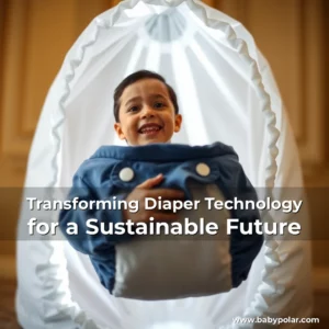 Artistic representation for Transforming Diaper Technology for a Sustainable Future