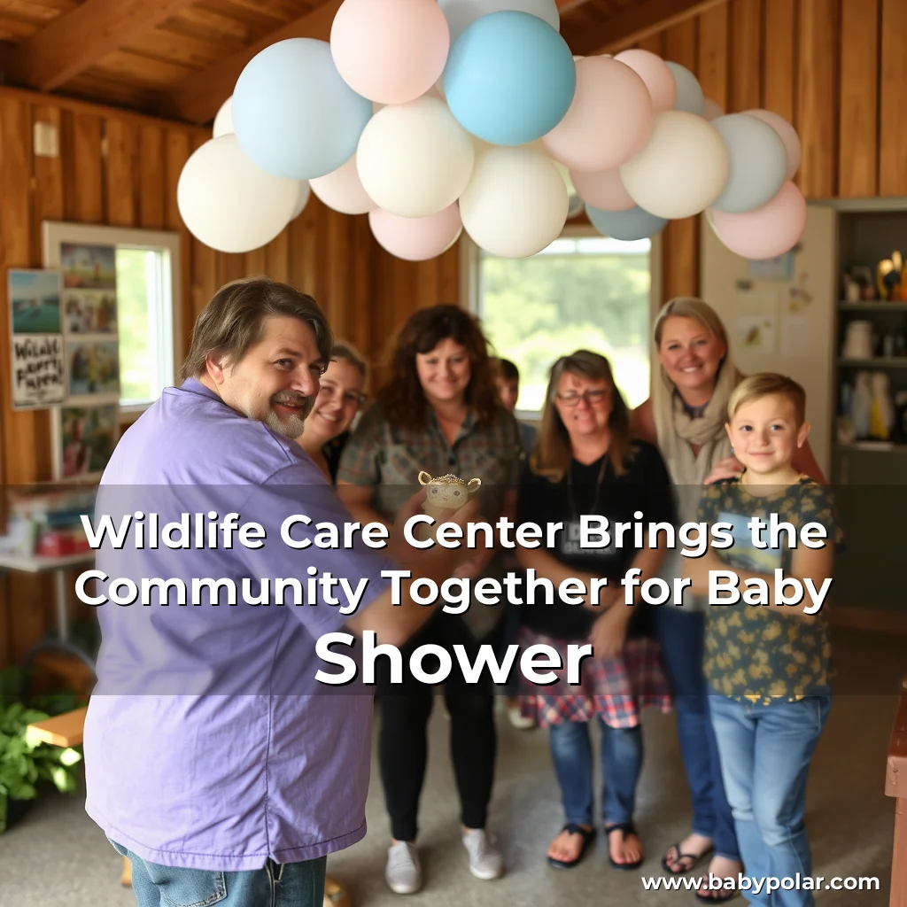 Artistic representation for Wildlife Care Center Brings the Community Together for Baby Shower