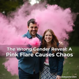Artistic representation for The Wrong Gender Reveal: A Pink Flare Causes Chaos