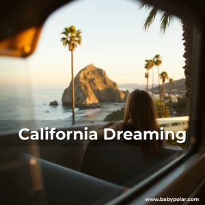 Artistic representation for California Dreaming