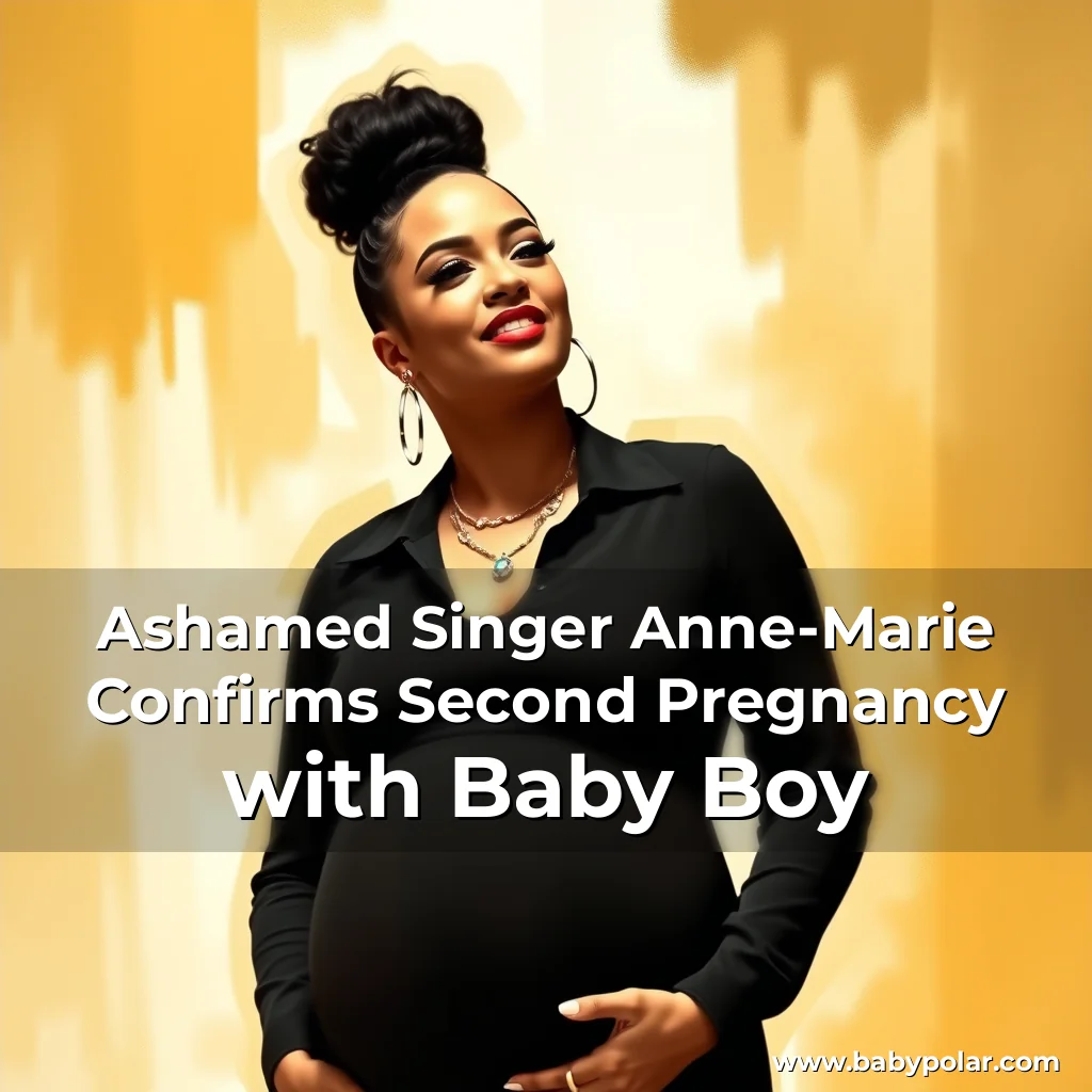 Artistic representation for Ashamed Singer Anne-Marie Confirms Second Pregnancy with Baby Boy