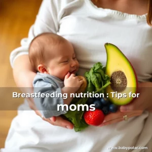 Artistic representation for Breastfeeding nutrition : Tips for moms
