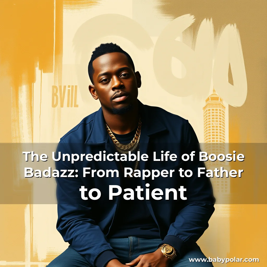 Artistic representation for The Unpredictable Life of Boosie Badazz: From Rapper to Father to Patient