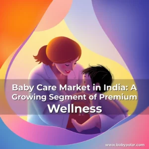 Artistic representation for Baby Care Market in India: A Growing Segment of Premium Wellness