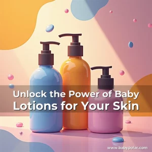 Artistic representation for Unlock the Power of Baby Lotions for Your Skin