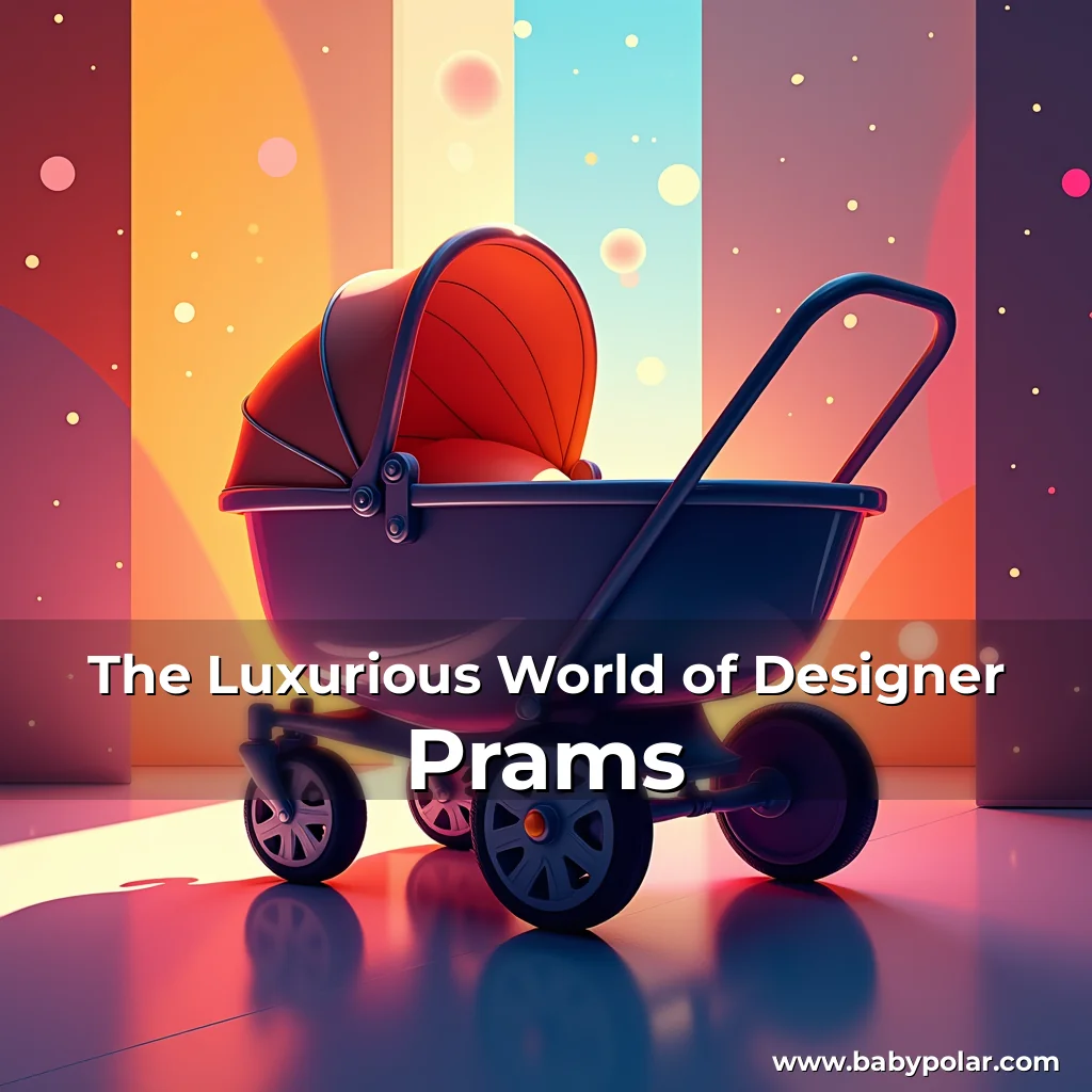 Artistic representation for The Luxurious World of Designer Prams