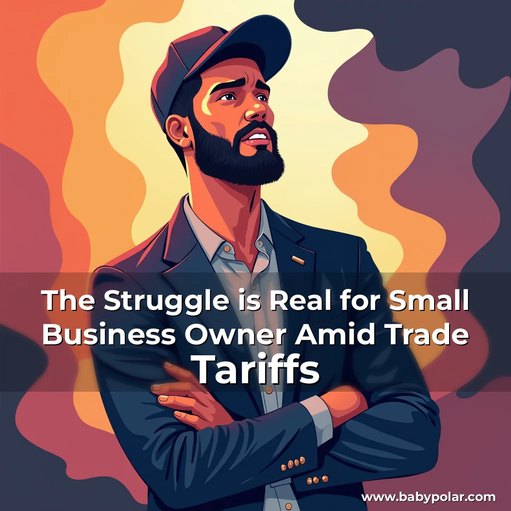 Artistic representation for The Struggle is Real for Small Business Owner Amid Trade Tariffs