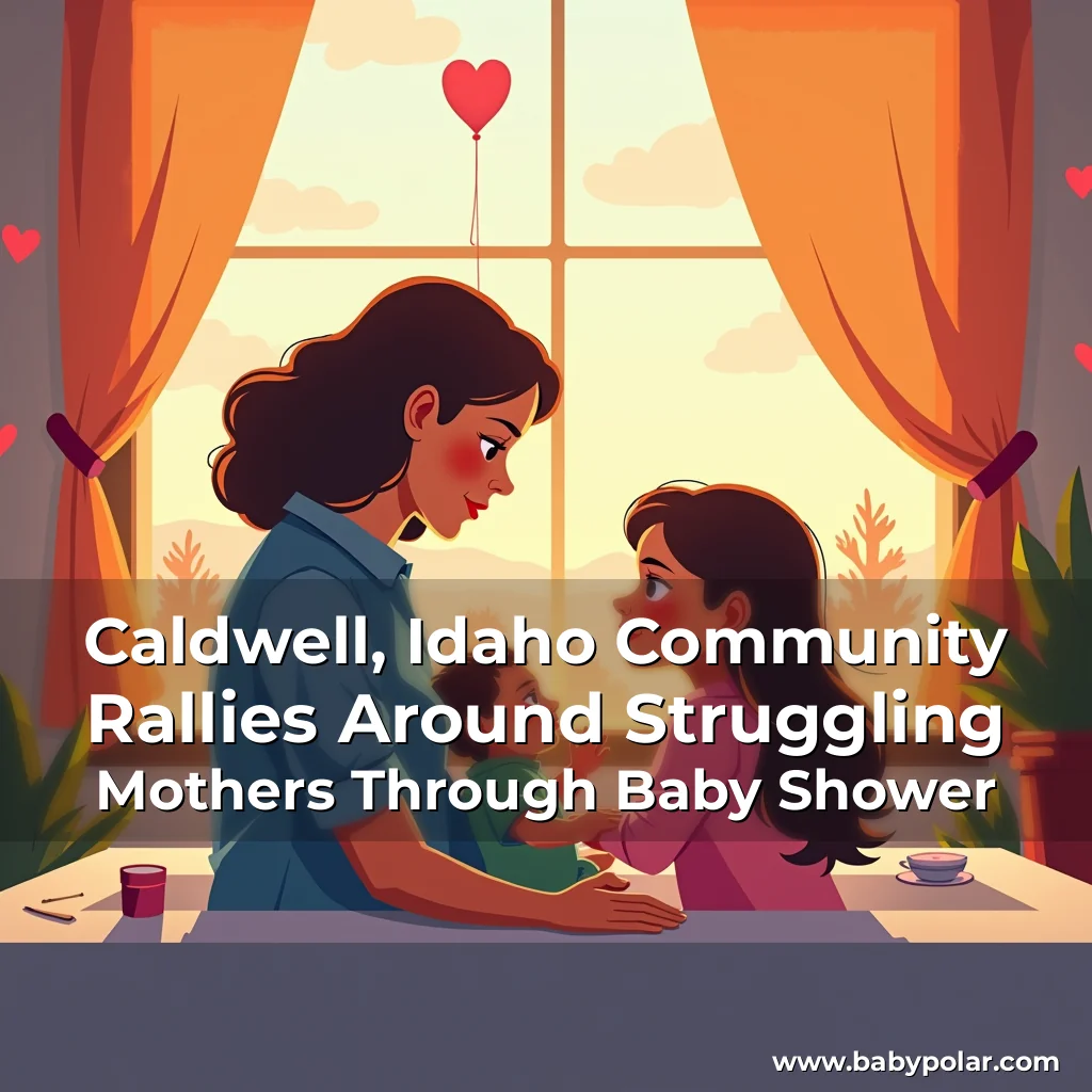 Artistic representation for Caldwell, Idaho Community Rallies Around Struggling Mothers Through Baby Shower