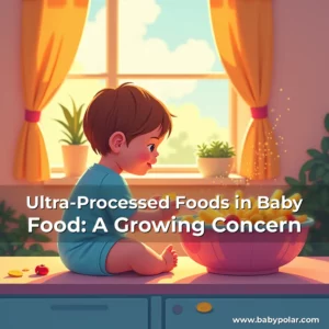 Artistic representation for Ultra-Processed Foods in Baby Food: A Growing Concern
