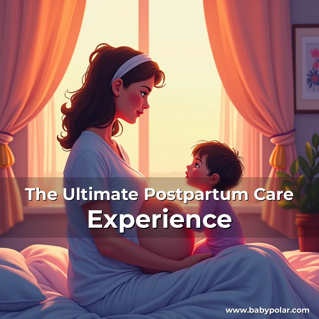 Artistic representation for The Ultimate Postpartum Care Experience