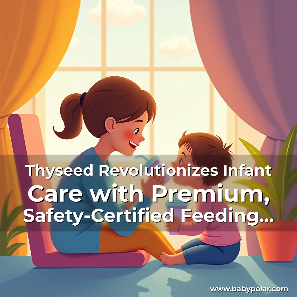 Artistic representation for Thyseed Revolutionizes Infant Care with Premium, Safety-Certified Feeding Solutions