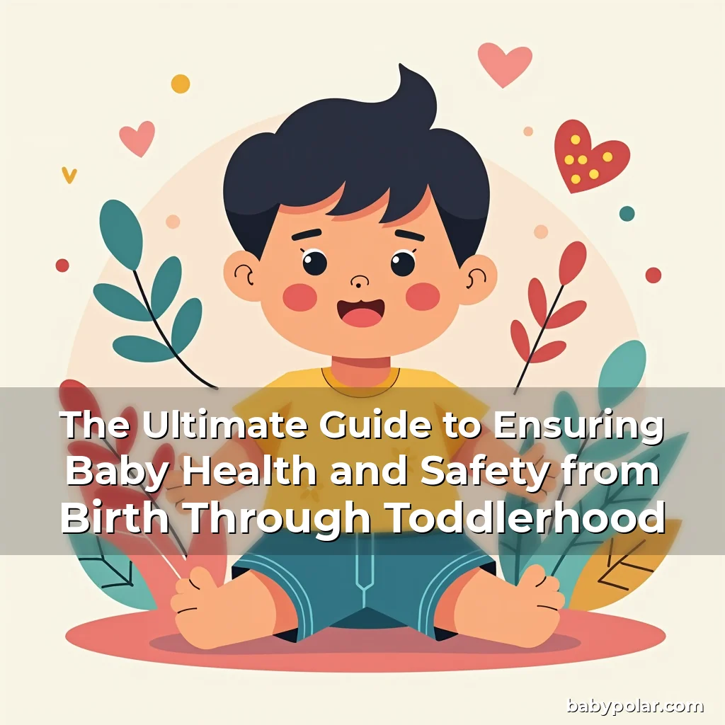 Artistic representation for The Ultimate Guide to Ensuring Baby Health and Safety from Birth Through Toddlerhood