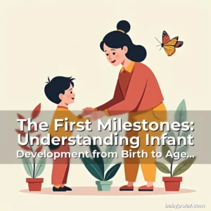Artistic representation for The First Milestones: Understanding Infant Development from Birth to Age One