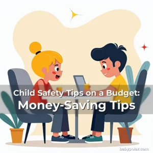 Artistic representation for Child Safety Tips on a Budget: Money-Saving Tips