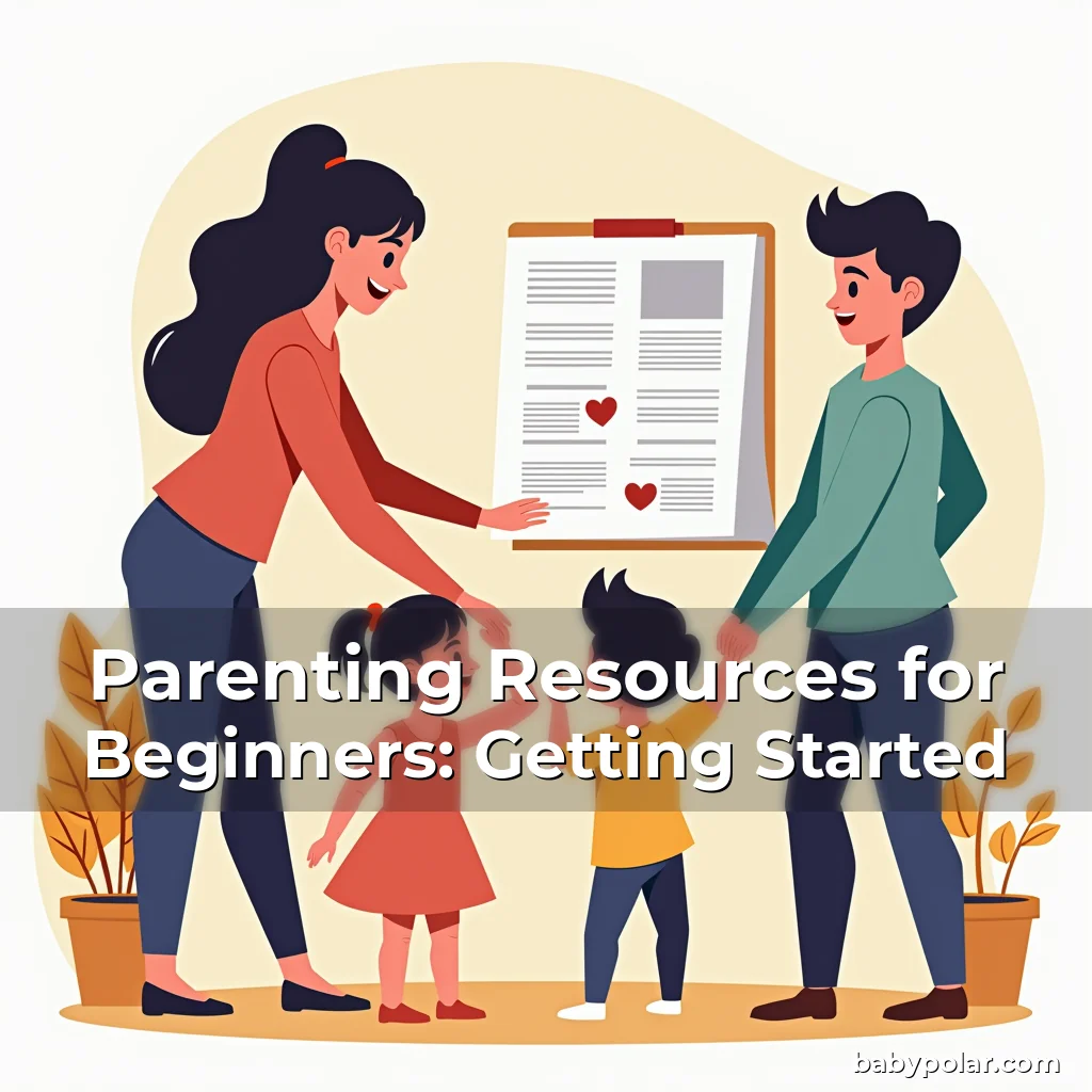 Artistic representation for Parenting Resources for Beginners: Getting Started