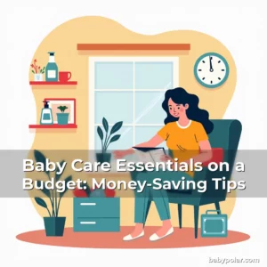 Artistic representation for Baby Care Essentials on a Budget: Money-Saving Tips