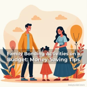 Artistic representation for Family Bonding Activities on a Budget: Money-Saving Tips