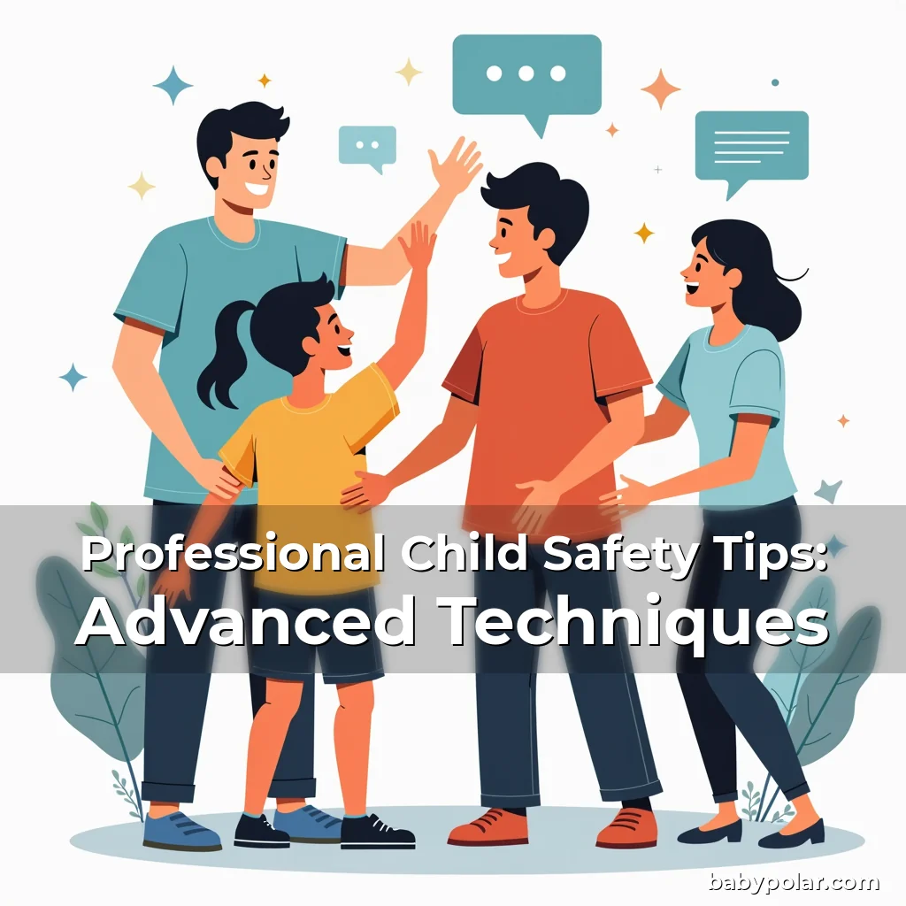 Artistic representation for Professional Child Safety Tips: Advanced Techniques