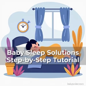 Artistic representation for Baby Sleep Solutions Step-by-Step Tutorial