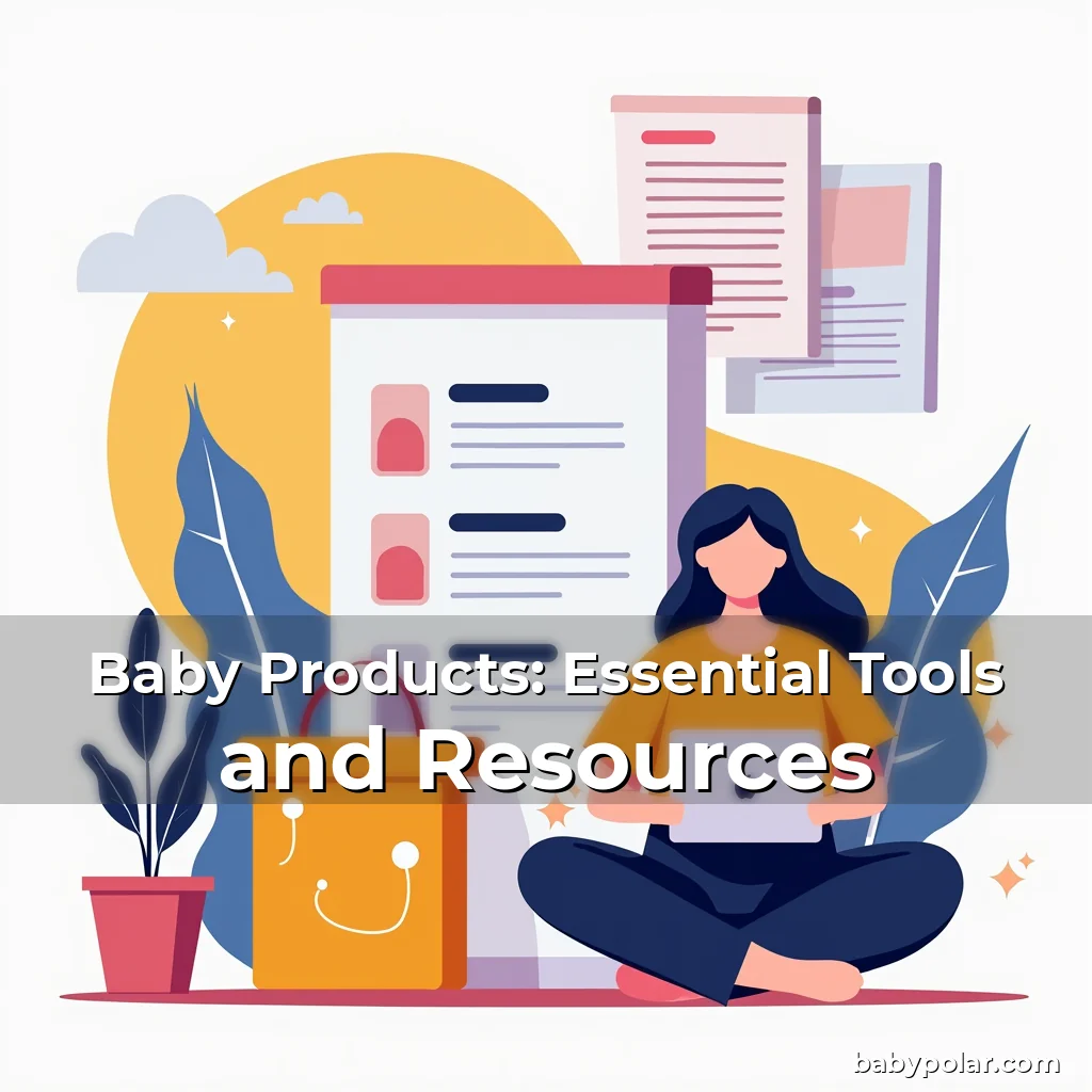 Artistic representation for Baby Products: Essential Tools and Resources