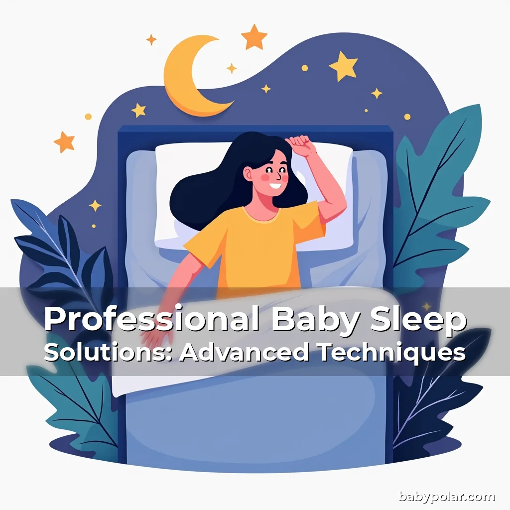 Artistic representation for Professional Baby Sleep Solutions: Advanced Techniques
