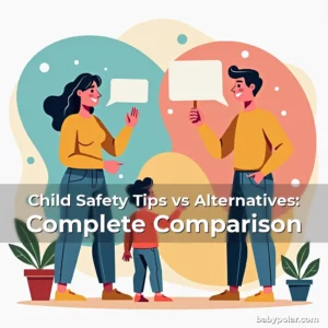 Artistic representation for Child Safety Tips vs Alternatives: Complete Comparison