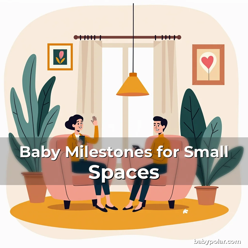Artistic representation for Baby Milestones for Small Spaces