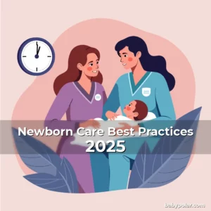 Artistic representation for Newborn Care Best Practices 2025