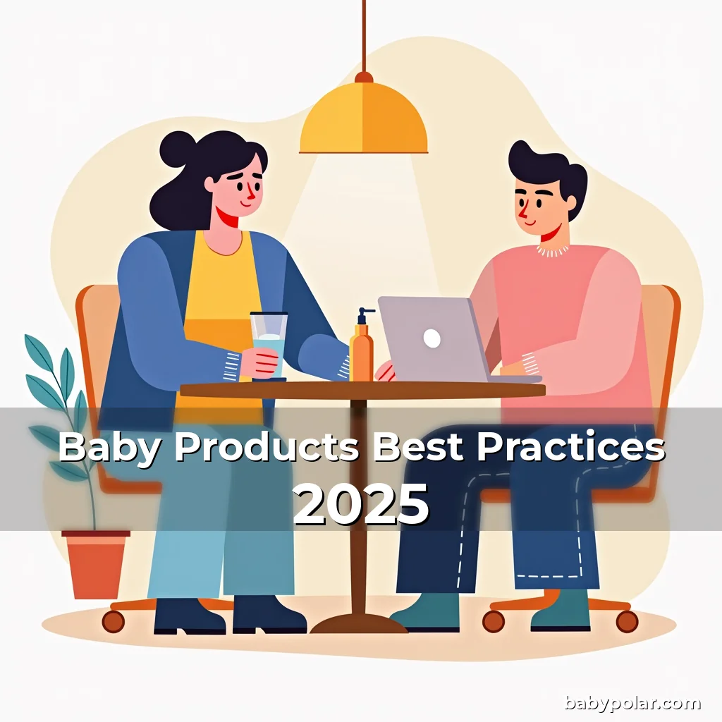 Artistic representation for Baby Products Best Practices 2025