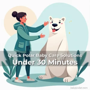 Artistic representation for Quick Polar Baby Care Solutions Under 30 Minutes