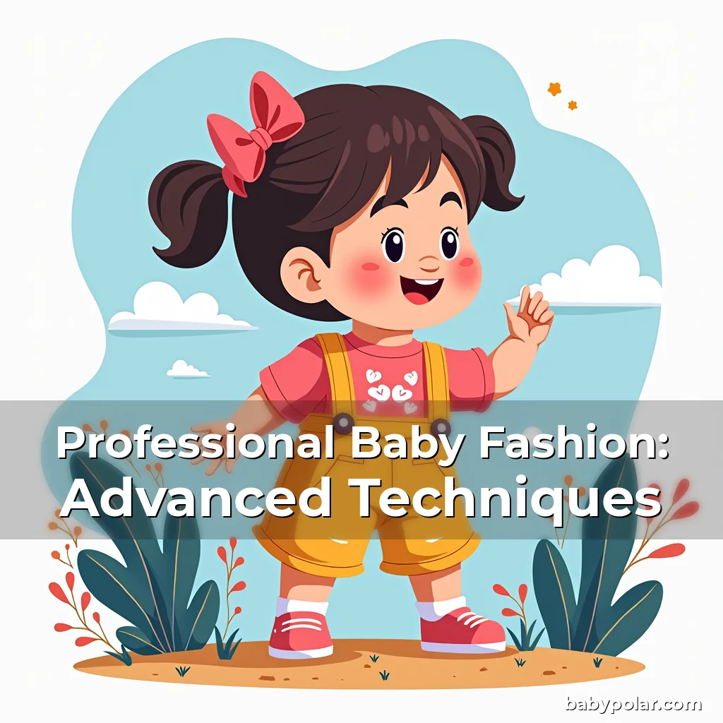 Artistic representation for Professional Baby Fashion: Advanced Techniques