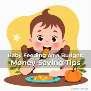 Artistic representation for Baby Feeding on a Budget: Money-Saving Tips