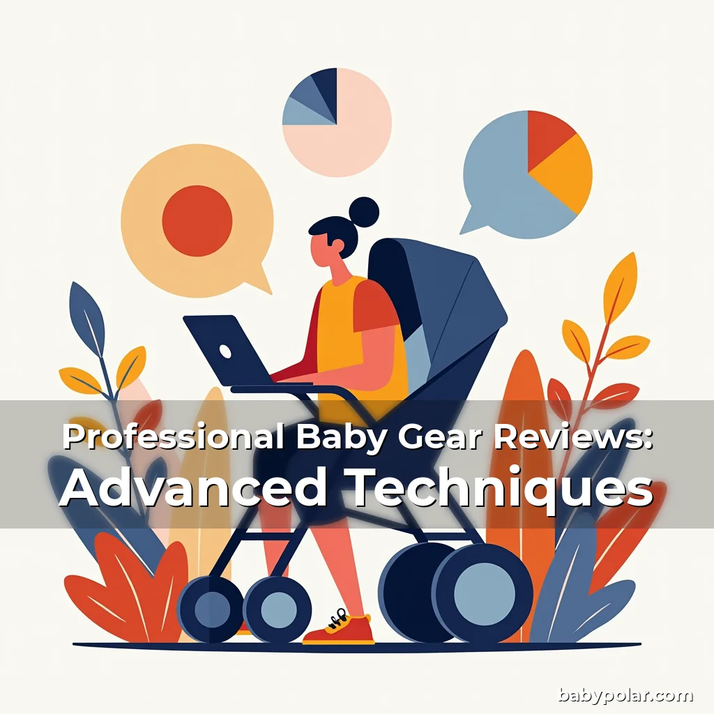 Artistic representation for Professional Baby Gear Reviews: Advanced Techniques