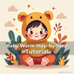 Artistic representation for Baby Warm Step-by-Step Tutorial