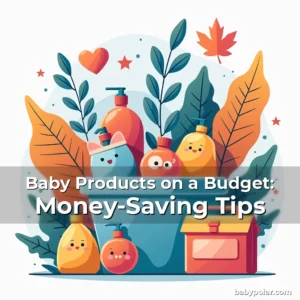 Artistic representation for Baby Products on a Budget: Money-Saving Tips