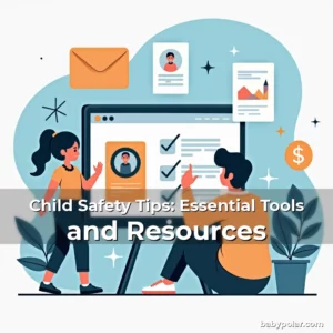 Artistic representation for Child Safety Tips: Essential Tools and Resources