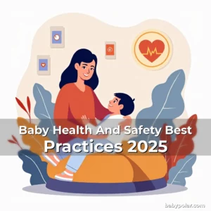 Artistic representation for Baby Health And Safety Best Practices 2025